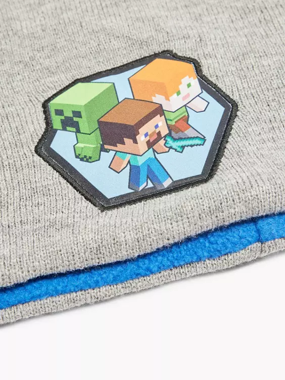 Minecraft Mütze Und Schal Set – Bild 3