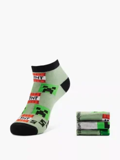 Minecraft 3er Pack Socken