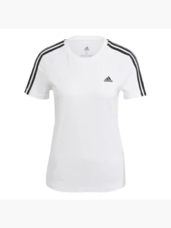 Adidas LOUNGEWEAR Essentials Slim 3-Streifen T-Shirt