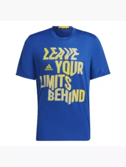 Adidas Designed For Movement AEROREADY HIIT Slogan Training T-Shirt