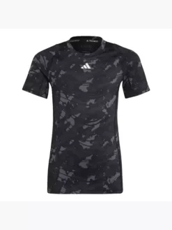 Adidas AEROREADY Techfit Camo-Printed T-Shirt