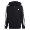 Adidas Essentials 3-Streifen Fleece Kapuzenjacke