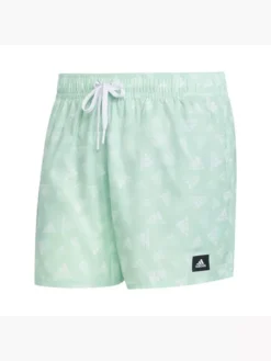 Adidas Logo Print CLX Very Short Length Badeshorts