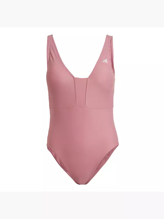 Adidas Iconisea 3-Streifen Badeanzug